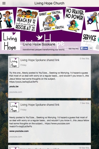 Living Hope Foursquare screenshot 2
