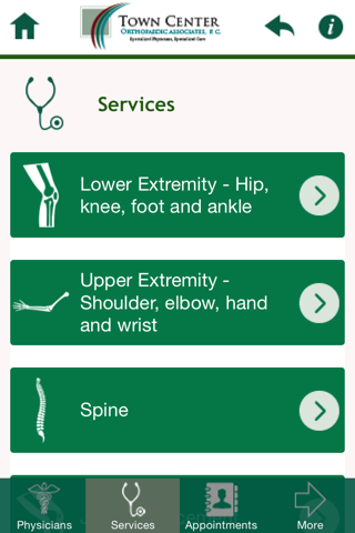 Town Center Orthopaedic Associates, P.C. screenshot 4