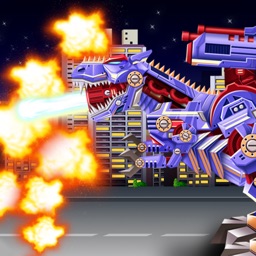 Dinosaur Robot Warrior War