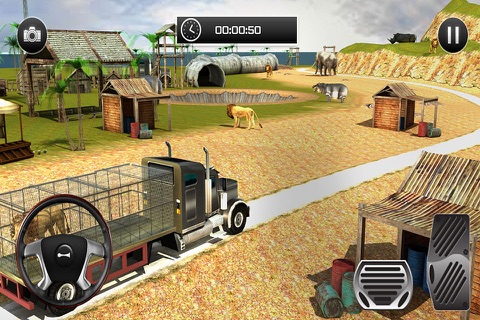 Wild Animal Cargo Plane Transport 3D screenshot 3