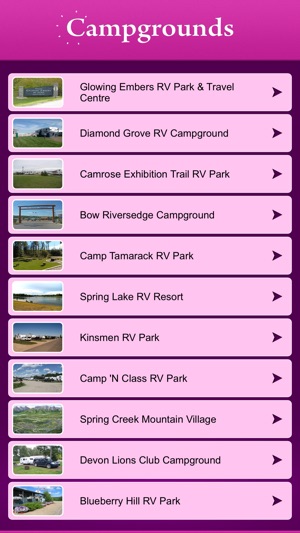 Alberta Campgrounds & RV Parks(圖2)-速報App