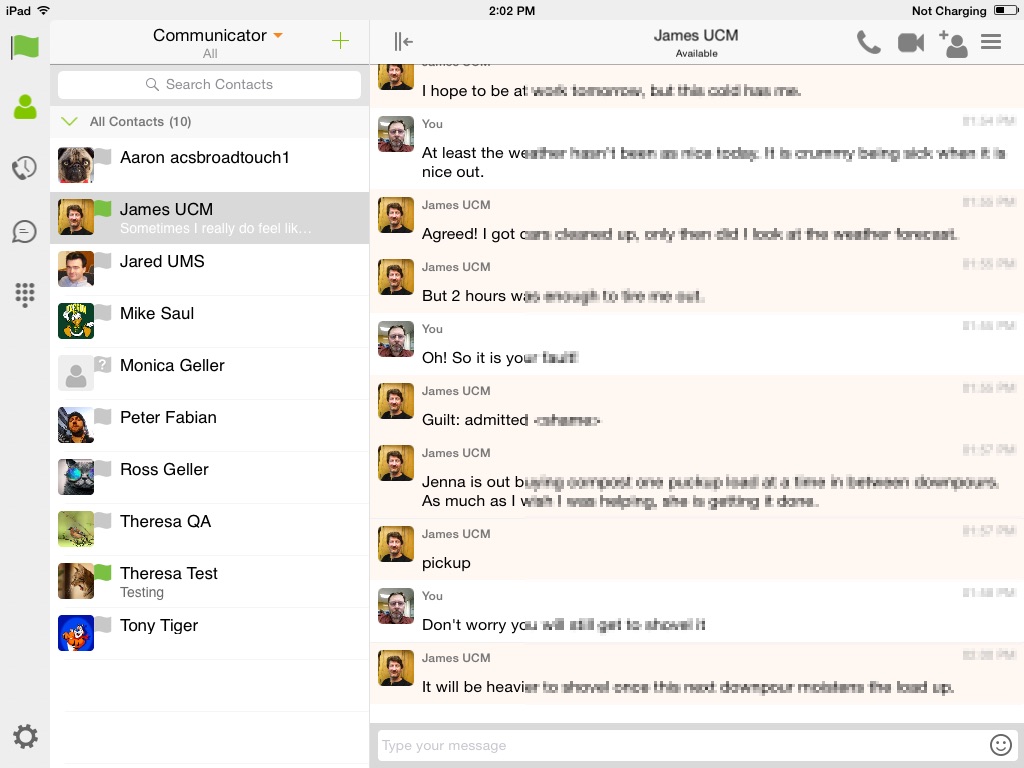 CDK Communicator for iPad screenshot 2