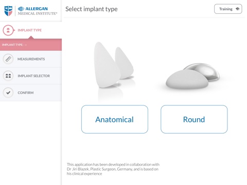 Natrelle™ Implant Selection App - DK screenshot 2