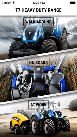 New Holland Agriculture T7 Heavy Duty ra