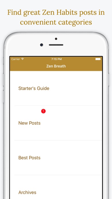 How to cancel & delete Zen Breath from iphone & ipad 1