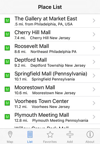 Shopping and Outlet Malls Locator screenshot 3