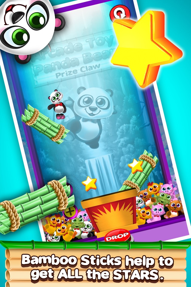 Arcade Panda Bear Prize Claw Machine Puzzle Game screenshot 2