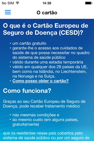 European Health Insurance Card -The official EU app screenshot 2