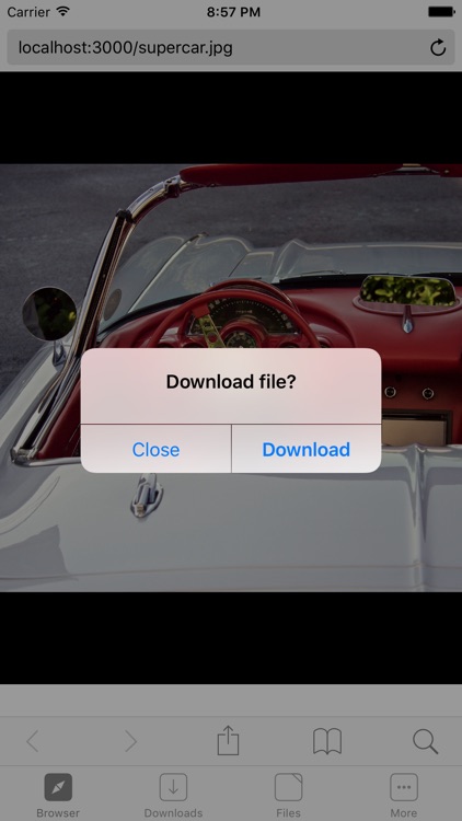 Browser and File Manager for Documents Plus
