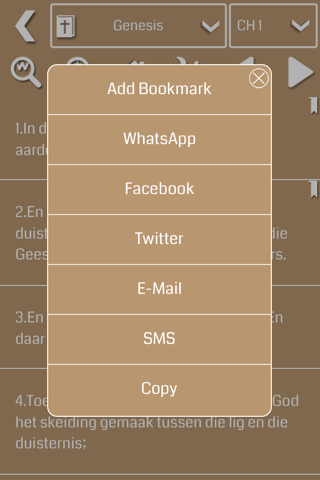 Afrikaans Bible - Offline screenshot 2