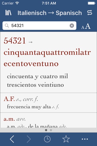 Ultralingua Spanish-Italian screenshot 3