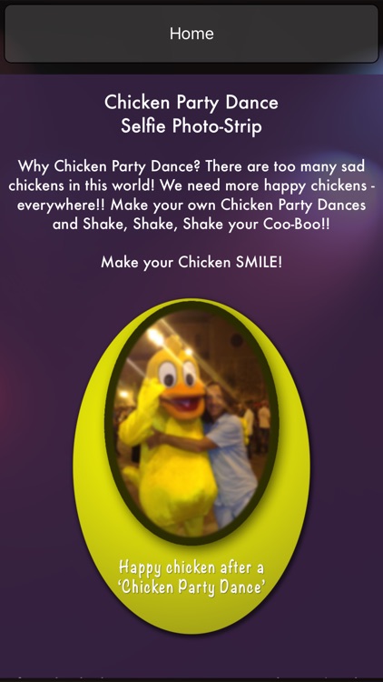 Chicken Party Dance Selfie Photo Strips - Shake, Shake, Shake your Coo-Boo!