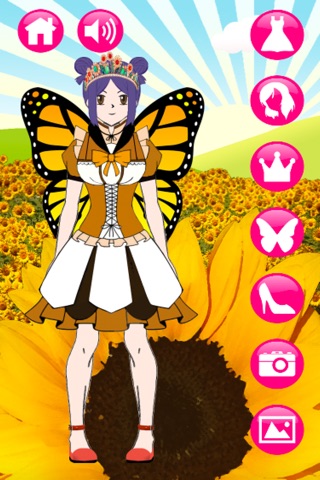 Fairy Tale Flower Princess - Girl Dress Up Game screenshot 4