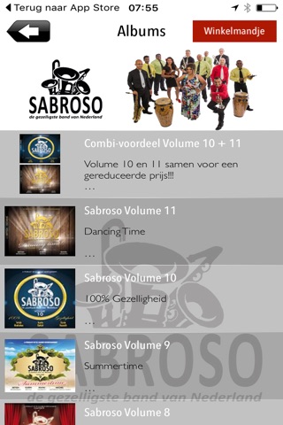 Muziekgroep Sabroso screenshot 3