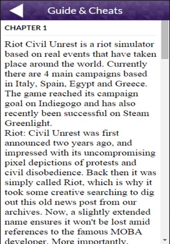 Great App for Riot Civil Unrest version screenshot 2