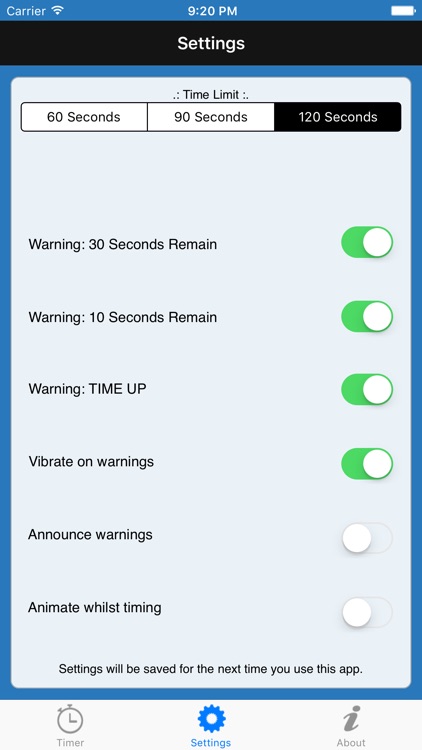 Game Turn Timer - for scrabble screenshot-4