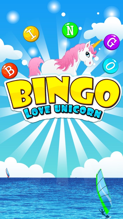 Unicorn Love Bingo - Bingo Game