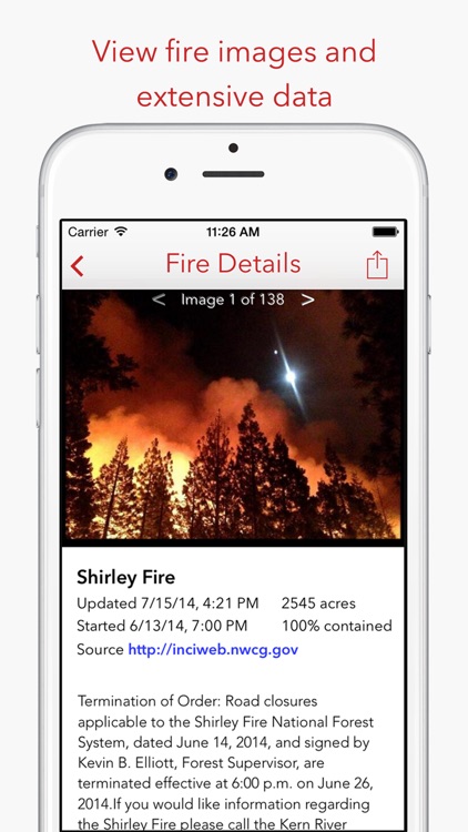 Fire Finder - Wildfire Info, Images and More