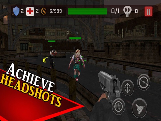 Zombie City Shoot Battle 3d Classic Shoot Zombie Fps Game App Price Drops