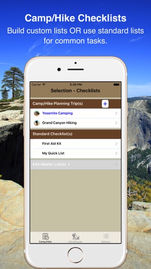 Camp & Hike Checklist(圖1)-速報App