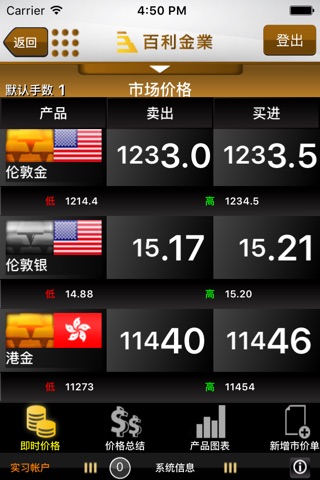 百利金业 screenshot 3