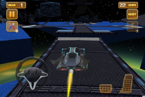 Star Extreme Galaxy Stunt Car Wars Games screenshot 2