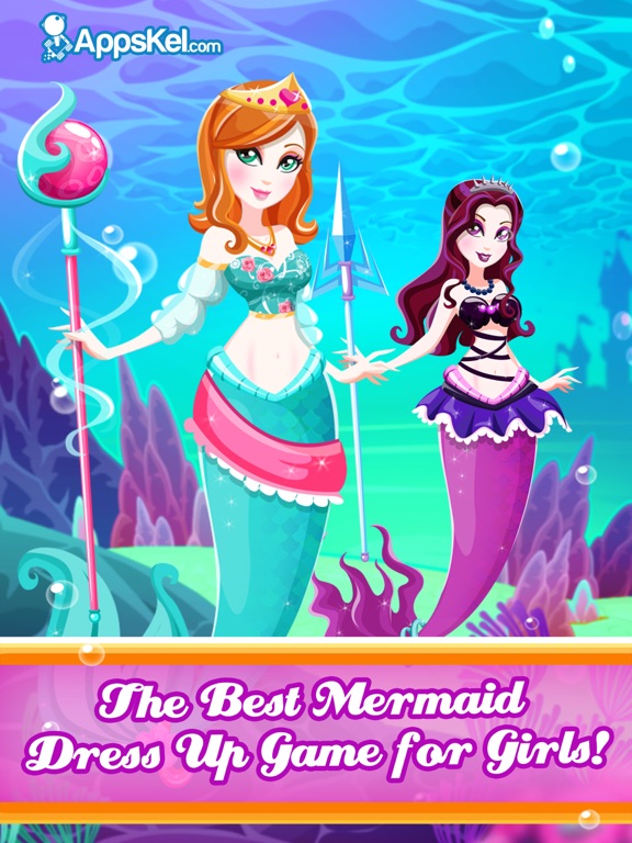 High Mermaid Descendants Dress Up – Princess Party Games for Free screenshot 5