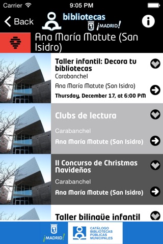 Bibliotecas Municipales Madrid screenshot 3