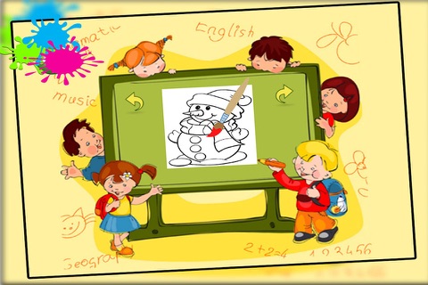 Toddlers Coloring Pages - Free Fun drawing pad screenshot 3