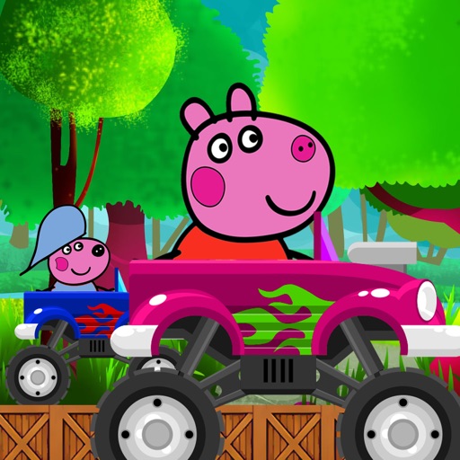 Peppie Driver Pig Icon