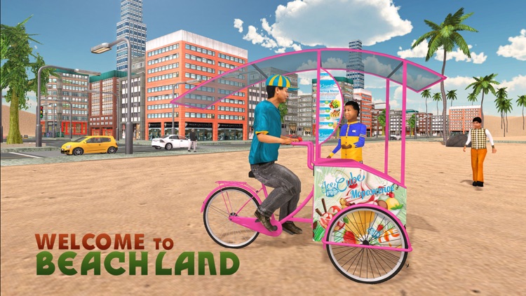 Ice Cream Beach Man 3D – Frozen Dessert Delivery Simulation