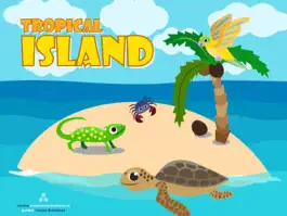 Game screenshot Tropical island puzzle for kids mod apk