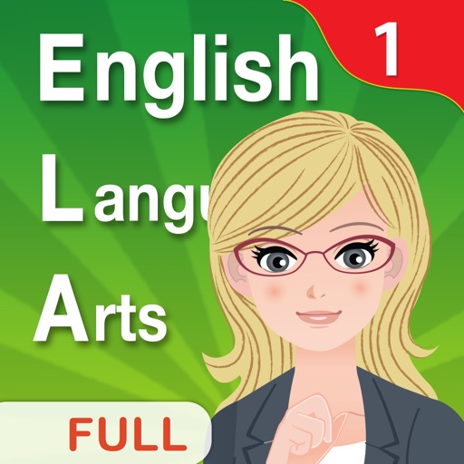 First Grade Grammar by ClassK12 - A fun way to learn English Language Arts [Full] Icon