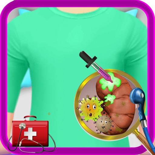 Kidney Surgery – Crazy surgeon & doctor hospital game for kids icon