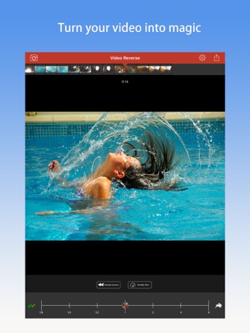 Video Reverse Pro - Rewind, backward movie editor for vine & instagramのおすすめ画像1