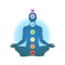 Icon Meditation chakras