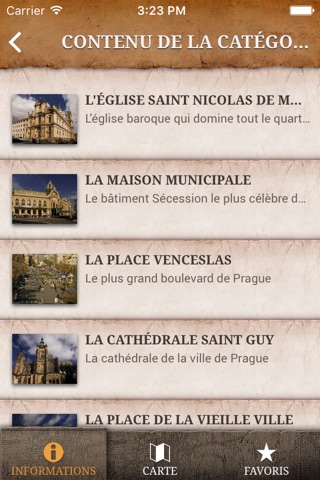 Prague Minos Guide screenshot 2