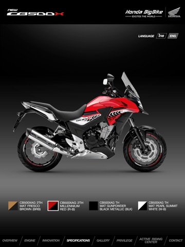 CB500X-Honda BigWing screenshot 3