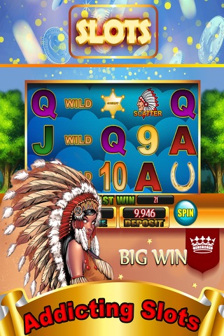 Wild West Slots - Classic Las Vegas Slot Machine Game screenshot 2