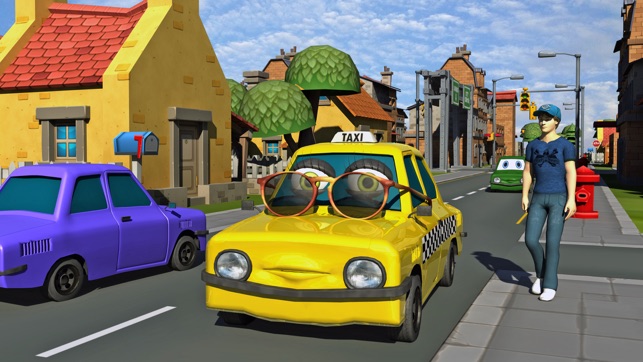 Crazy Mad Taxi Car City Driver(圖2)-速報App