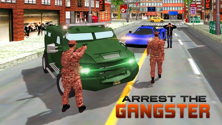 Army Rangers Van Gangsters Chase – Underworld mafia chase game screenshot-3