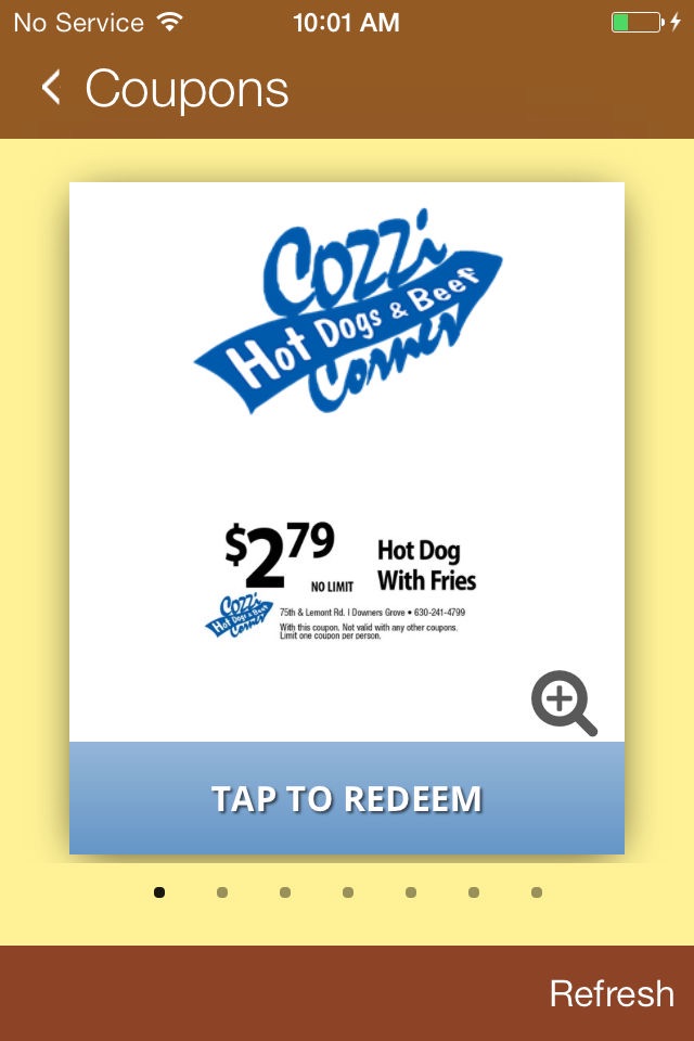 Cozzi Corner Hot Dogs & Beef screenshot 3