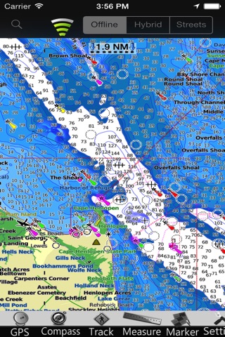 Delaware GPS Nautical Charts screenshot 2