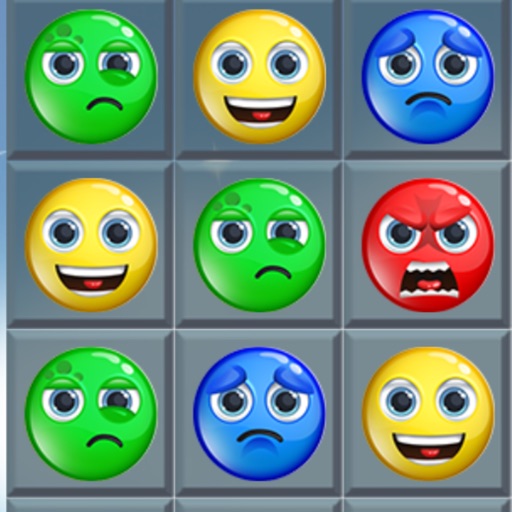 A Emoji Faces Jittery