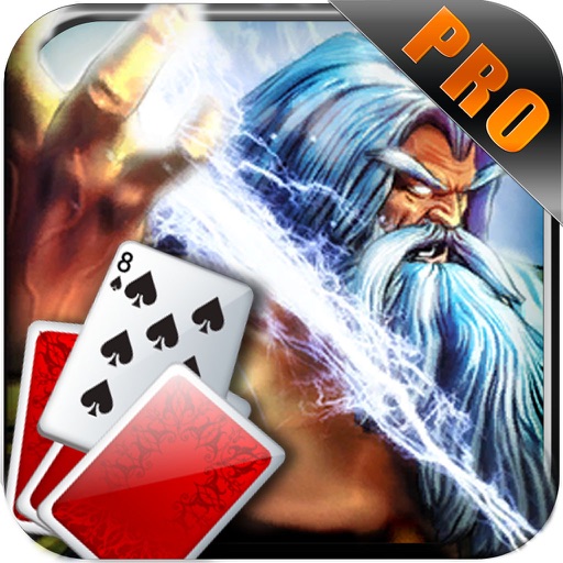 Zeus Era Solitaire: Pro Casino Big Win with Wild Luck in Las Vegas iOS App