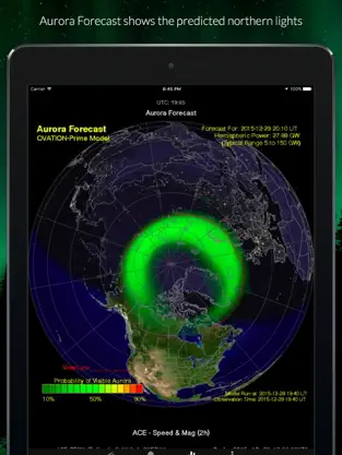 Screenshot 2 Aurora Now - Auroras Boreales iphone