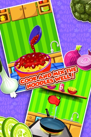 Noodle And Pasta Maker - Bon Appetite screenshot 3