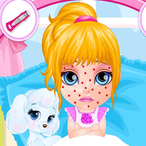 Cute Baby Chickenpox Attack