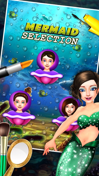 Ice Princess Mermaid Beauty Salon – Fun dress up and make up game for little stylist