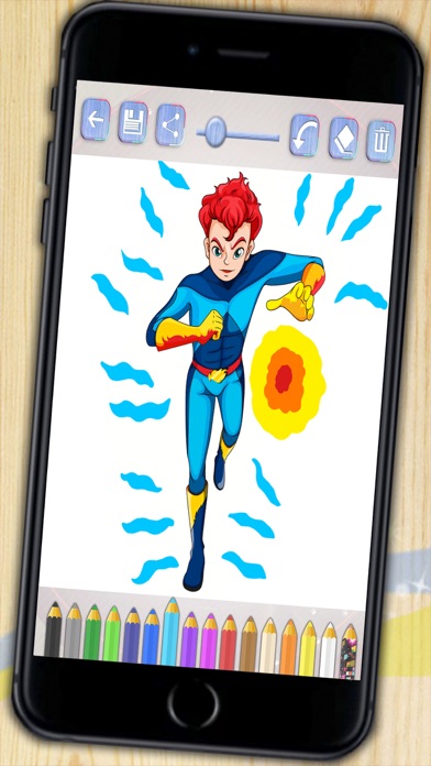 How to cancel & delete Superheroes coloring book. Paint heroes and heroines who save the world from iphone & ipad 4